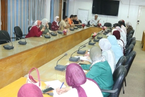 انعقاد ورشة عمل «إعداد تقرير المقرر وخطط التحسين» بكلية الطب البيطري – جامعة بنها