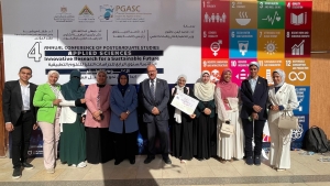 مشاركة كلية الطب البيطري في اليوم الثاني من المؤتمر السنوي الرابع للعلوم التطبيقية