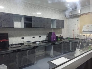 معمل التشخيص البيطري بكلية الطب البيطري جامعة بنها