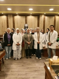 كلية الطب البيطري بجامعة بنها تواصل تدريب طلاب الامتياز بشركة الرفاعي فودز بقويسنا