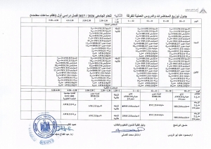 إعلان مهم لطلاب كلية الطب البيطري – جامعة بنها